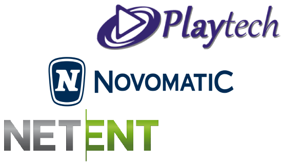 Игровые провайдеры: netent, novomatic, ptaytech